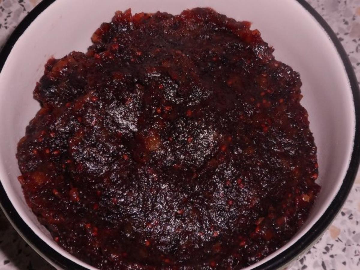 Bilder für Dip/Gewürzpaste: Aromatische Cranberry-Mohn-Paste - Rezept