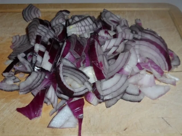 Rezept: Knusper-Feta in Nusspanade mit süß-saurer Zwiebel-Orangen-Beilage Bild Nr. 7 Knusper-Feta in Nusspanade mit süß-saurer Zwiebel-Orangen-Beilage - Rezept - Bild Nr. 7