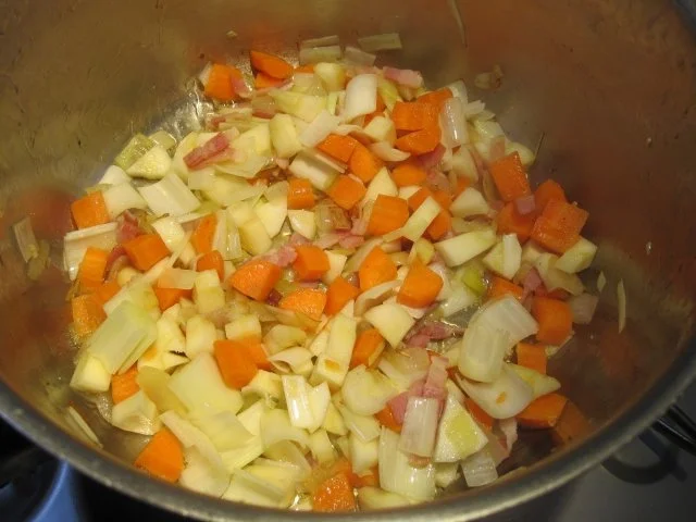 Linsentopf mit Lammfleisch und Hühnerherzchen - Rezept - Bild Nr. 5