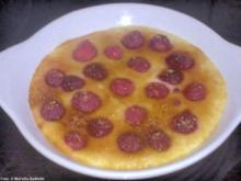 Vanillecreme-Gratin mit Himbeeren - Rezept