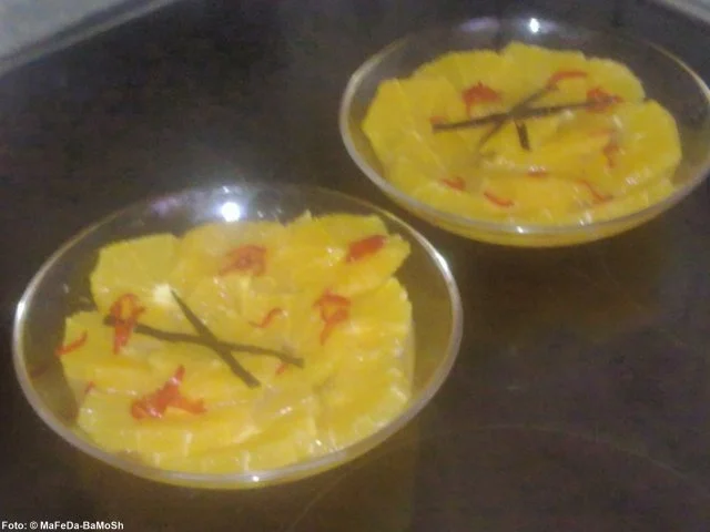 Orangensalat mit Chili und Vanille - Rezept - Bild Nr. 2