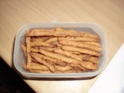 Rezept: Rote Paprika-Hundestangen Rote Paprika-Hundestangen - Rezept