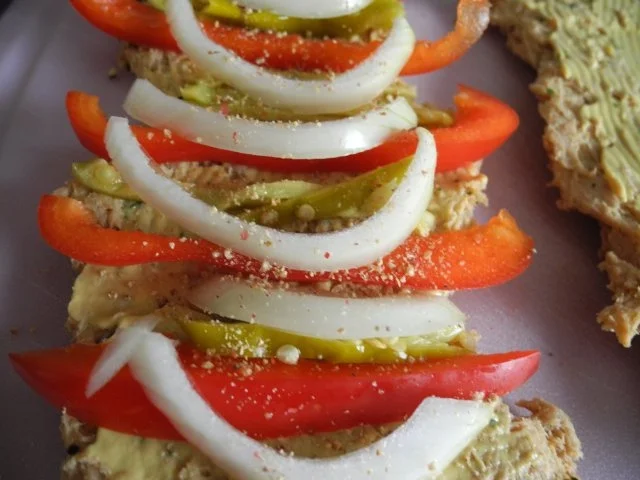 Vegan : Soja - Roulade mit Kartoffelwürfel und Apfelrotkohl - Rezept - Bild Nr. 6