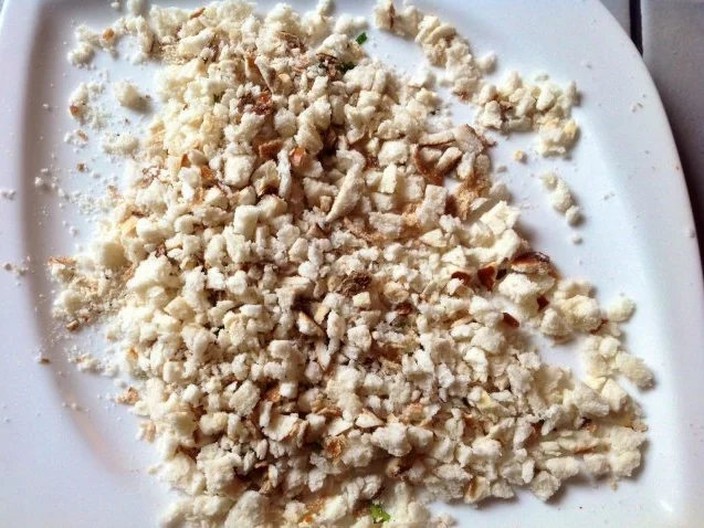 Tofu mit Kräuterkruste und gebackenem Möhren Kaki Gemüse. Dazu ein Tomaten-Dip - Rezept - Bild Nr. 6