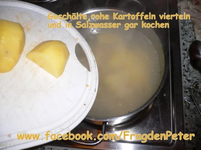 Rezept: Peter`s Surfleisch-Eintopf mit Salzkartoffeln Bild Nr. 2 Peter`s Surfleisch-Eintopf mit Salzkartoffeln - Rezept - Bild Nr. 2