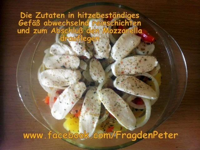 Mozzarella-Kartoffelauflauf Forza Italy - Rezept - Bild Nr. 2