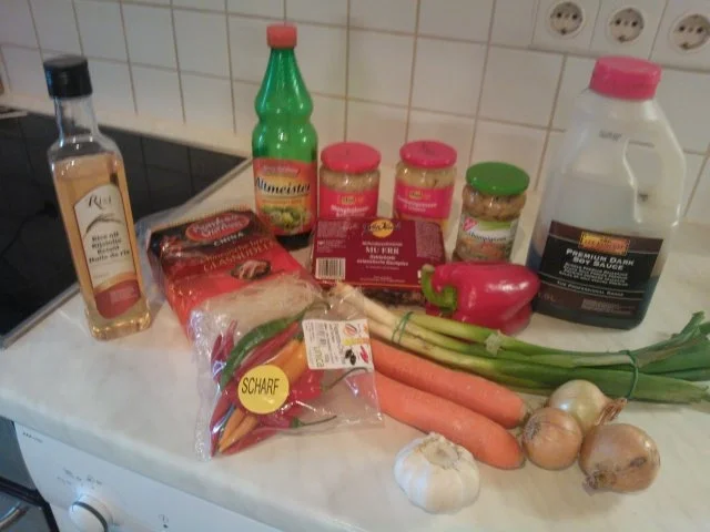 Pekingsuppe (Scharf-Sauer-Suppe) - Rezept