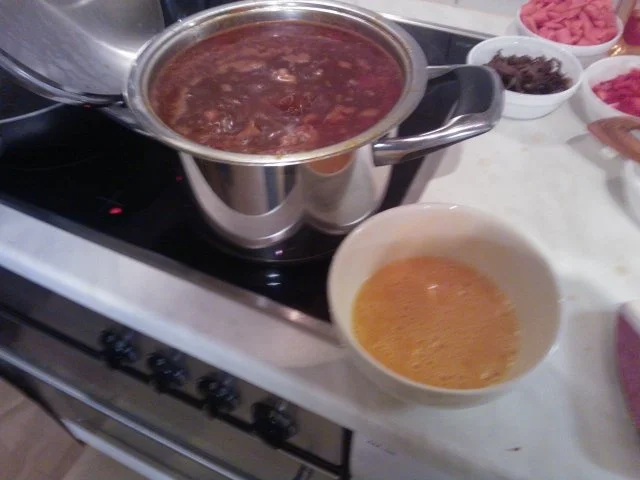 Pekingsuppe (Scharf-Sauer-Suppe) - Rezept - Bild Nr. 9