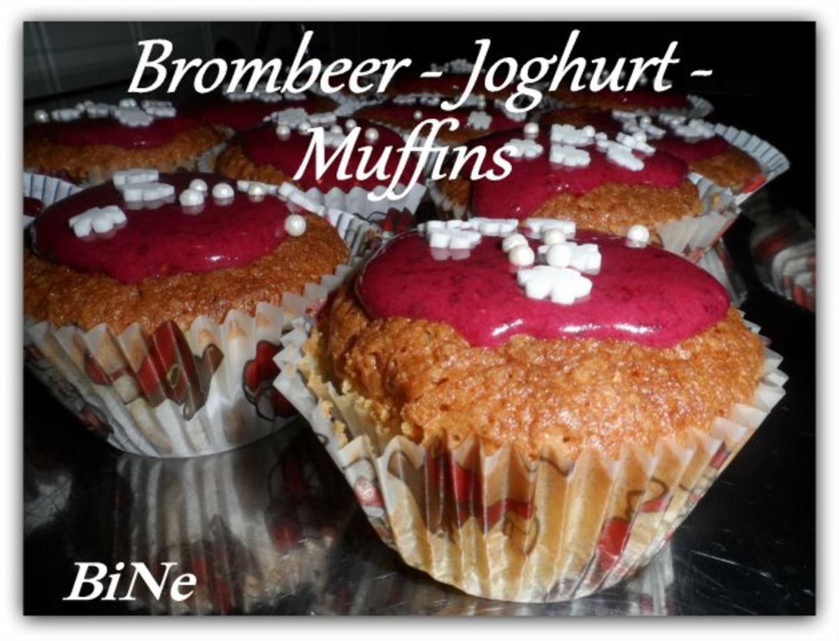 BiNe` S BROMBEER - JOGHURT -  MUFFINS - Rezept - Bild Nr. 2
