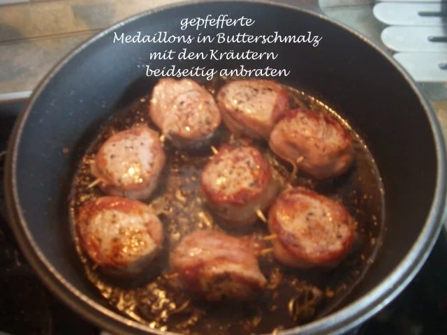 Medaillons vom Schweinefilet - Rezept - Bild Nr. 7
