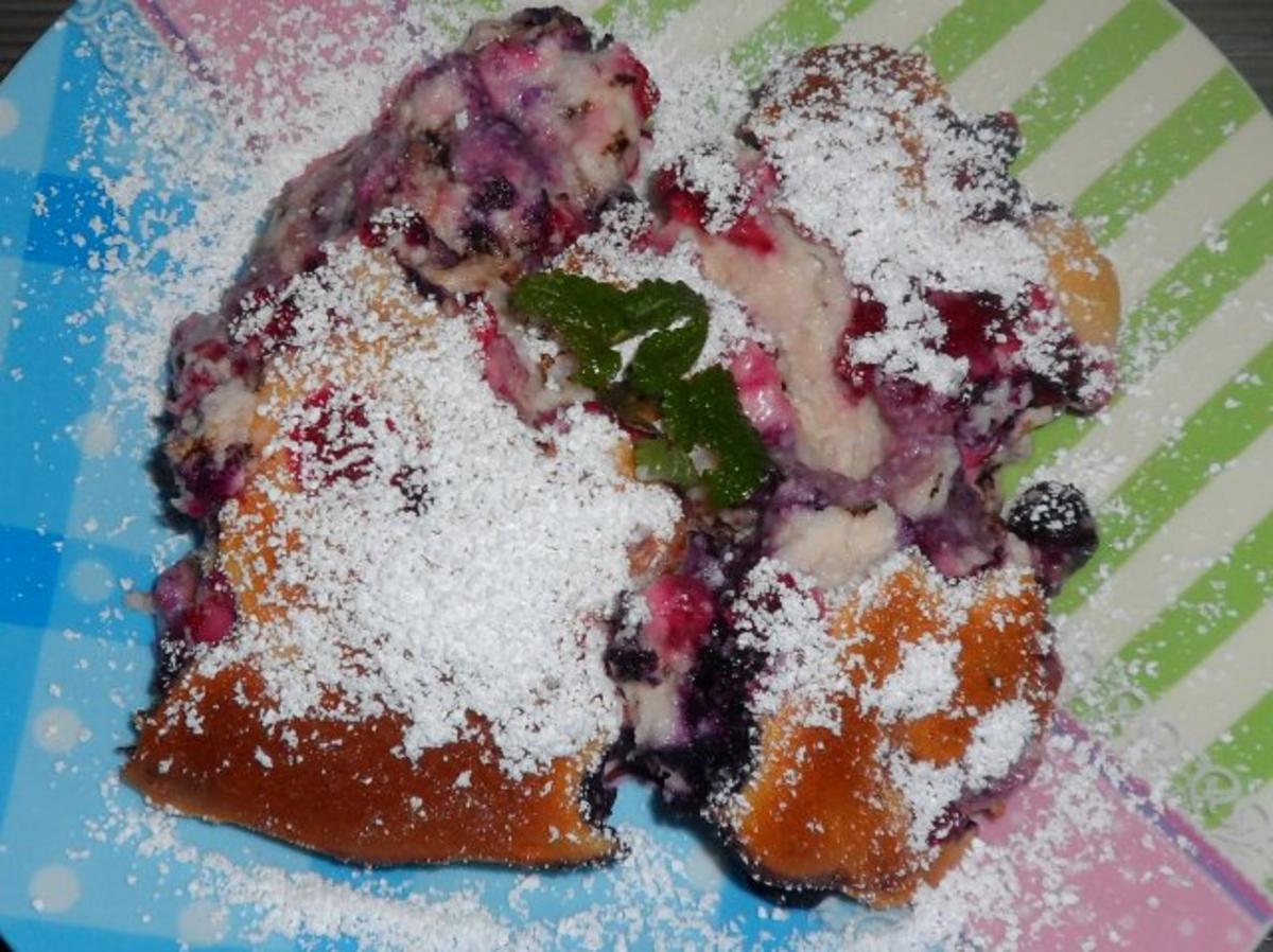 Süßspeisen/Dessert: Fruchtiger Beeren-Quark-Auflauf - Rezept - Bild Nr. 13