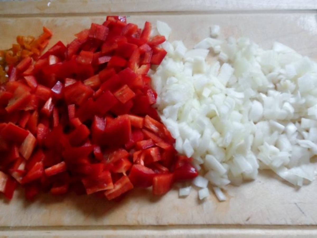 Aufläufe/Gratins: Pikanter Chili-Con-Carne-Auflauf mit Cheddar & Tortilla-Kruste - Rezept - Bild Nr. 2