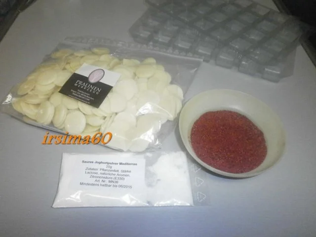  Erdbeer Joghurt Pralinen - Rezept - Bild Nr. 2