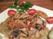 Rezept: Fricassรฉe von der Poularde Fricassรฉe von der Poularde - Rezept