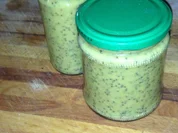 Süßer Senf mit Meerrettich - Rezept