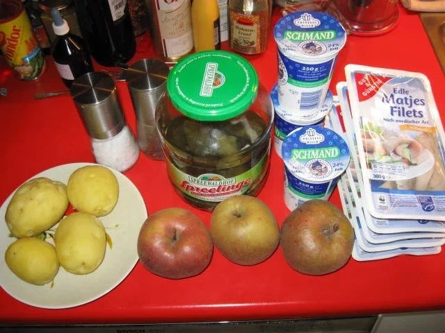 Matjessalat - Rezept