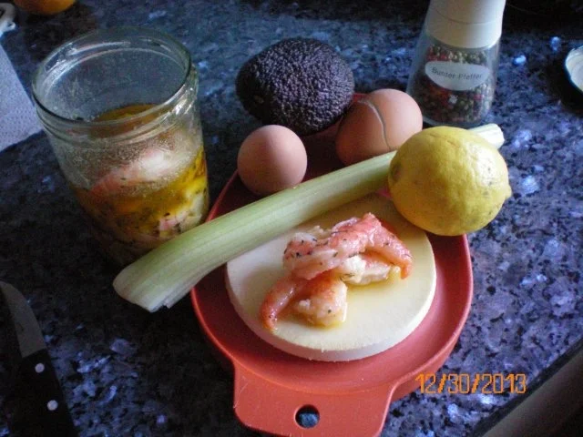 Rezept: Garnelen: Avocado-Garnelensalat Bild Nr. 2 Garnelen: Avocado-Garnelensalat - Rezept - Bild Nr. 2