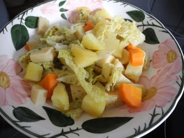 Vegan : Wirsing - Gemüse - Eintopf - Rezept - Bild Nr. 2