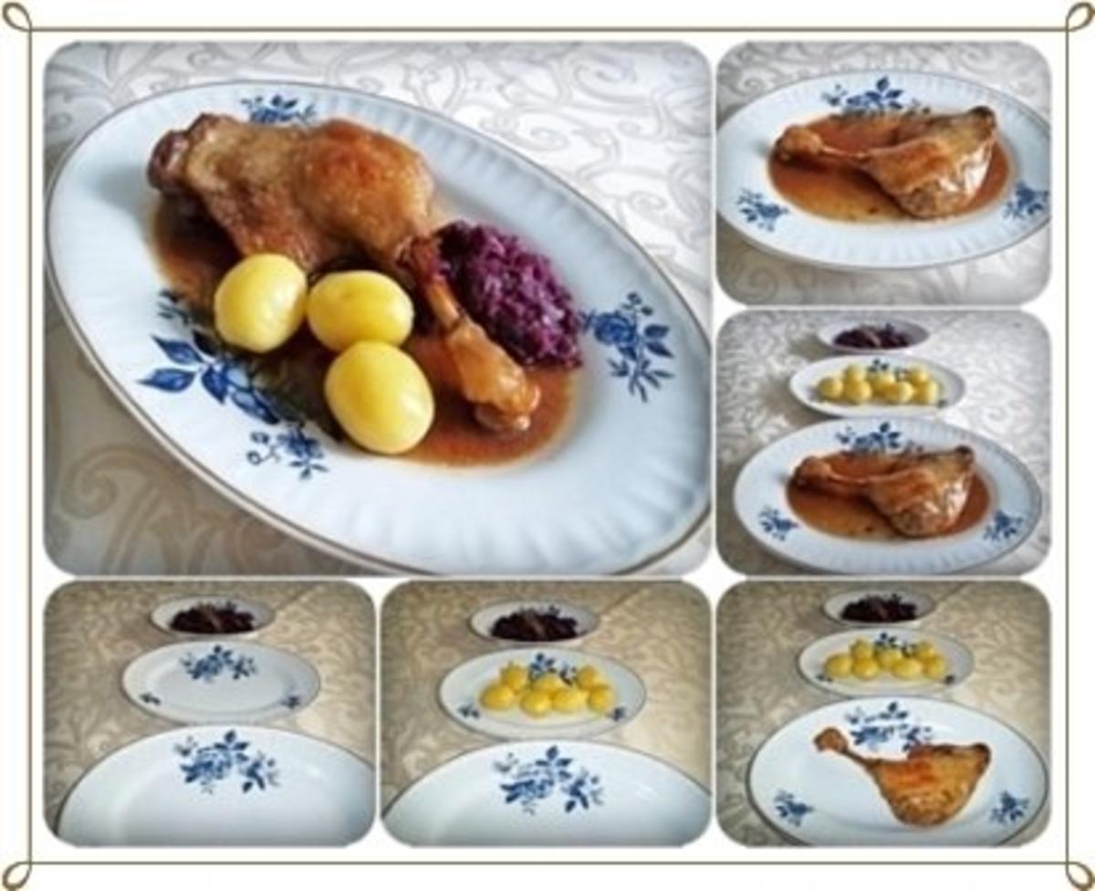 ☆…alle Jahre wieder…☆…  Gänsekeulen, Rotkohl und Kartoffeln - Rezept - Bild Nr. 10