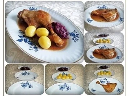 ☆…alle Jahre wieder…☆…  Gänsekeulen, Rotkohl und Kartoffeln - Rezept - Bild Nr. 10
