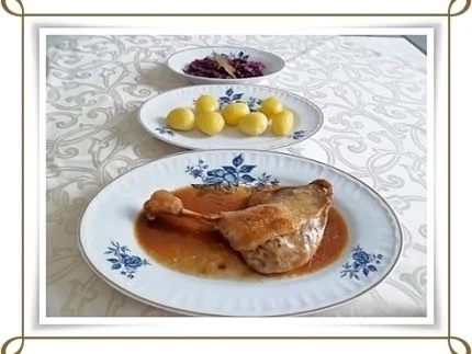 ☆…alle Jahre wieder…☆…  Gänsekeulen, Rotkohl und Kartoffeln - Rezept - Bild Nr. 13