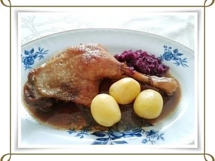 ☆…alle Jahre wieder…☆…  Gänsekeulen, Rotkohl und Kartoffeln - Rezept - Bild Nr. 16
