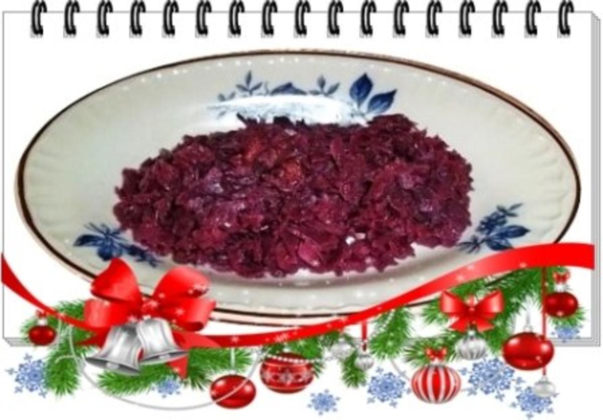 Bilder für ?…alle Jahre wieder…?… Rosinen-Apfel-Rotkohl - Rezept