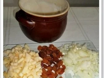 ☆…alle Jahre wieder…☆… Rosinen-Apfel-Rotkohl - Rezept - Bild Nr. 6