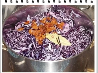 ☆…alle Jahre wieder…☆… Rosinen-Apfel-Rotkohl - Rezept - Bild Nr. 12