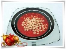 ☆…alle Jahre wieder…☆… Rote Bete Suppe mit weißen Bohnen - Rezept