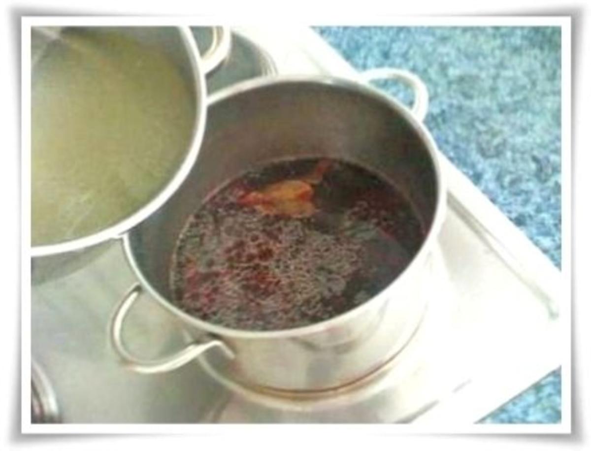 ☆…alle Jahre wieder…☆… Rote Bete Suppe mit weißen Bohnen - Rezept - Bild Nr. 5