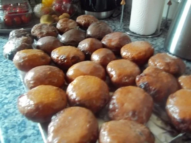 Rezept: Berliner mit Guß Berliner mit Guß - Rezept