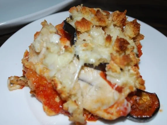 Rezept: parmigiana di pollo e melanzane Bild Nr. 5 parmigiana di pollo e melanzane - Rezept - Bild Nr. 5