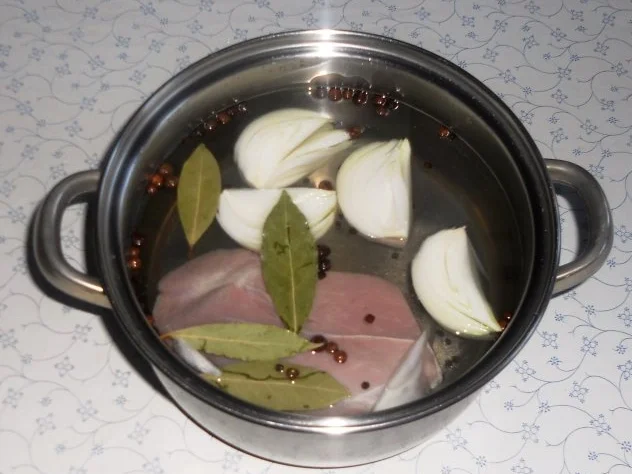 Rezept: "Oma Friede`s" - Ostpreußischer - Silvester - Heringssalat (Rzpt. um 1939) Bild Nr. 3 "Oma Friede`s" - Ostpreußischer - Silvester - Heringssalat (Rzpt. um 1939) - Rezept - Bild Nr. 3