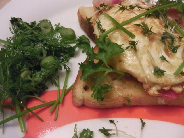 Bauerntoast mit Kräuter-Topping "Primavera" - Rezept