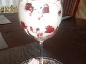 schneegestöber-dessert,und danach ein espresso !! - Rezept