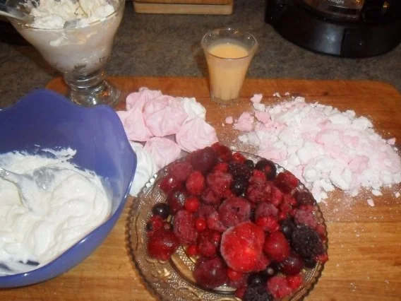 schneegestöber-dessert,und danach ein espresso !! - Rezept - Bild Nr. 3