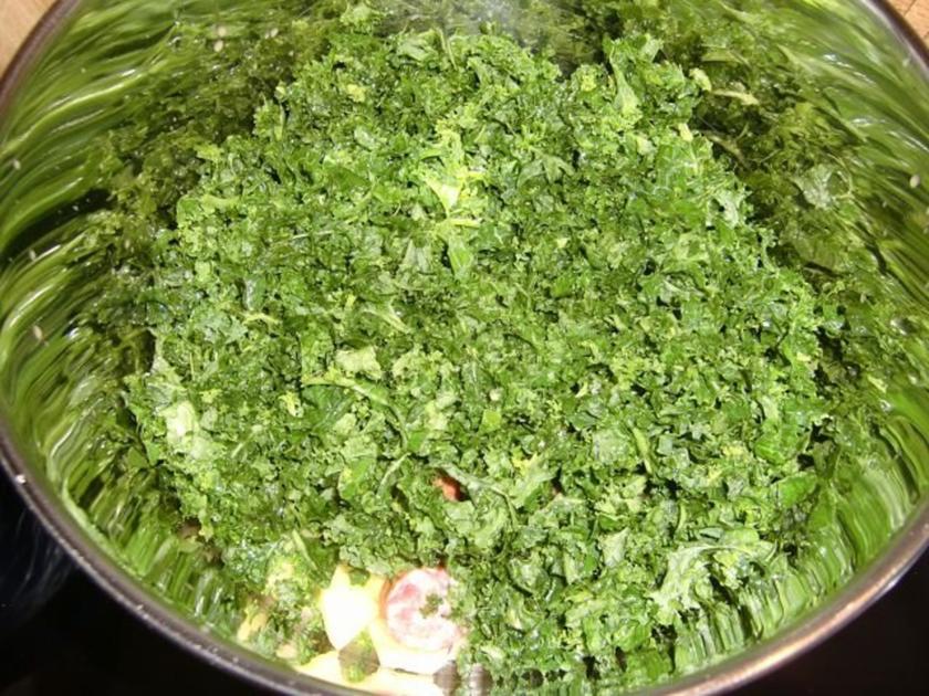Grünkohl Suppe à la Heiko - einfach - 64 kcal/100g