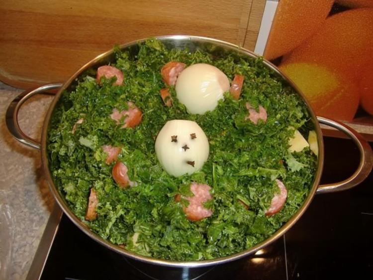Grünkohl Suppe à la Heiko - einfach - 64 kcal/100g