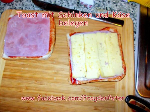 Schinken Käse Toast im Eiermantel Rezept kochbar de