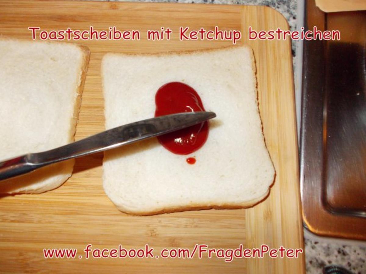 Schinken - Käse Toast im Eiermantel - Rezept - Bild Nr. 4