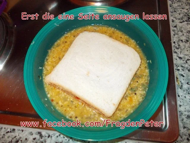 Schinken - Käse Toast im Eiermantel - Rezept - Bild Nr. 7