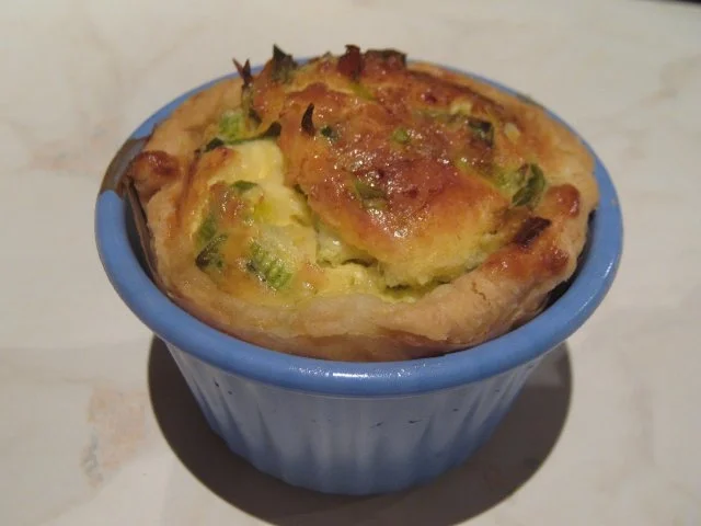 Käse-Lauch-Quiches - Rezept - Bild Nr. 6