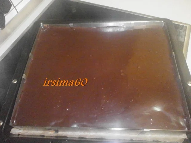 Schokoladen Kuchen mit Pudding und Butterkeksen - Rezept - Bild Nr. 3