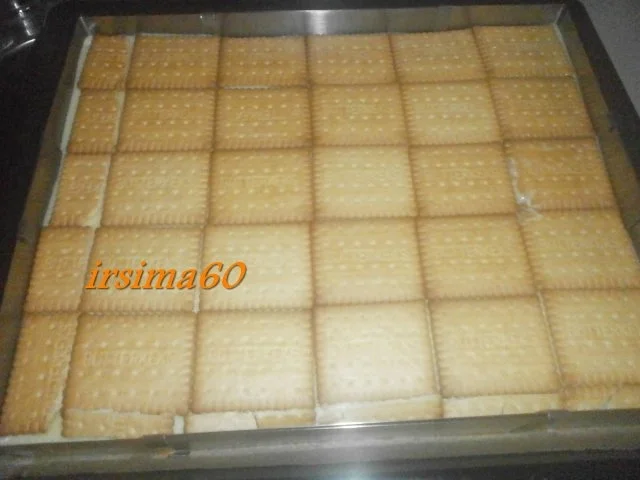 Schokoladen Kuchen mit Pudding und Butterkeksen - Rezept - Bild Nr. 9