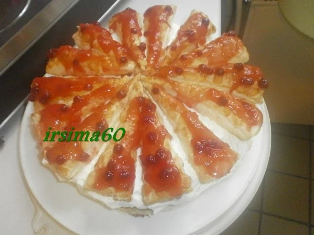 Rezept: Friesentorte mit Preiselbeeren Bild Nr. 3 Friesentorte mit Preiselbeeren - Rezept - Bild Nr. 3