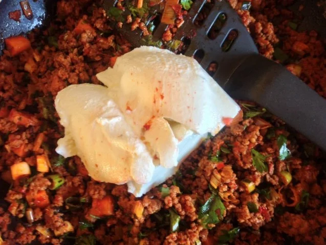 Gefüllte Paprika mit Hackfleisch und Mozarella - Rezept - Bild Nr. 5