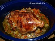 gebratener Kapaun                               (Cappone buon Natale) - Rezept