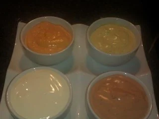 Cremige Dip Auswahl - Rezept