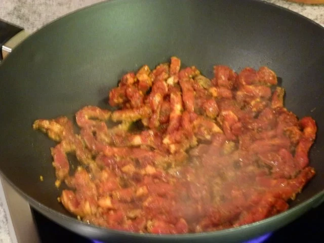 Rezept: Selbstgemachtes Knobi-Gyros mit Speckkartoffelsalat Bild Nr. 3 Selbstgemachtes Knobi-Gyros mit Speckkartoffelsalat - Rezept - Bild Nr. 3